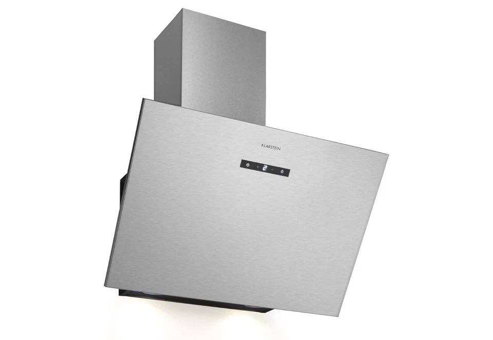 Cappa Da Cucina, Cappa Aspirante Inclinata A Parete Touch,display Led,acciaio  - Immagine 1 di 4