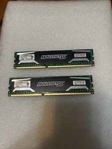Crucial Ballistix Sport 8GB (2x4GB)PC3-12800 DDR3 1600MHz CL9 Desktp RAM Memory  - Picture 1 of 1