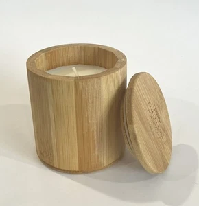 Bamboo Jar Holder With Candle Nat Geo Limitless Chris Hemsworth Disney 3.5” - Picture 1 of 7