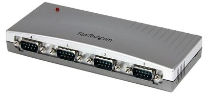 STARTECH - Penyesuai USB ke RS232 4 Port 9 Way - Image 1 of 4