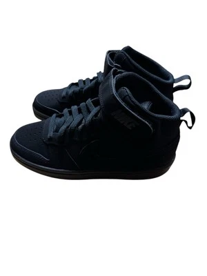 Nike Court Borough Mid 2 (GS) Size 7 Y Black New With Box CW5867 001 - Image 1 of 4