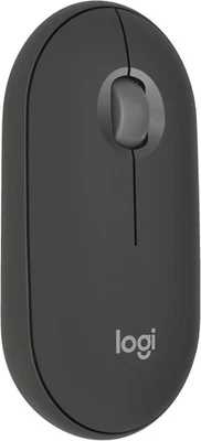 Logitech Pebble Mouse 2 M350s Slim Bluetooth Wireless Mouse, Portable, Gray  - Image 1 of 4