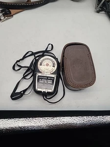 Misuratore di esposizione alla luce GE Photography tipo DW-68 General Electric - testato con custodia - Foto 1 di 4