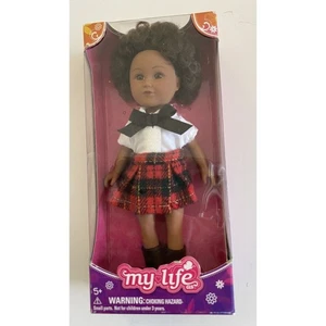 My Life As Doll Mini Muñeca 7" AA Afroamericana School Girl NUEVA 2016 - Imagen 1 de 7