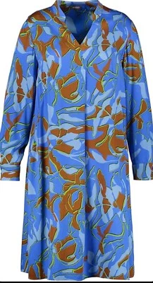 Samoon Damenkleid Gr. 50 A-Linie Abendkleid Cocktailkleid Kleid Etuikleid Freize - Bild 1 von 4