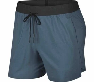 Nike Flex Tech Pack Running Mens Shorts Blue Size L XL AQ6470 418 - Picture 1 of 3