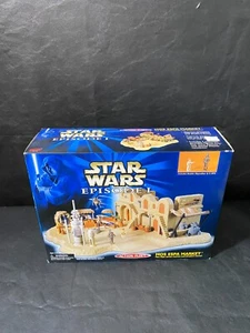 Star Wars Galoob Action Fleet Mos Espa Market 68155 vintage 1998 playset - Picture 1 of 10