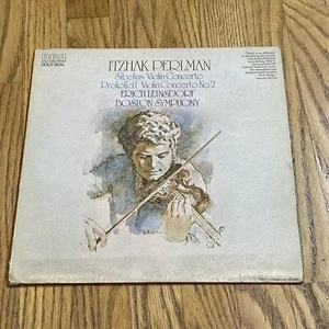 RCA GOLD SEAL Sibelius Prokofieff PERLMAN Violin Concertos LEINSDORF AGL1-1529 - Picture 1 of 3
