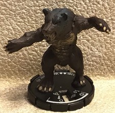 Mage Knight Werebear 40 Figure #140 Wizkids 2000 Blue 2 Star Dungeons & Dragon