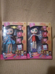 Boxy Girls Dolls Lot Riley and Brooklyn - Picture 1 of 9