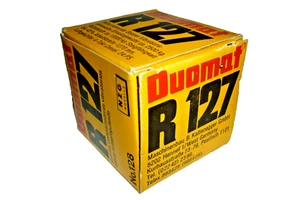 NZG modelo metálico rodillo tándem 128 tipo: Duomat R 127 BK 1:35 EMBALAJE ORIGINAL excavadora - Imagen 1 de 8