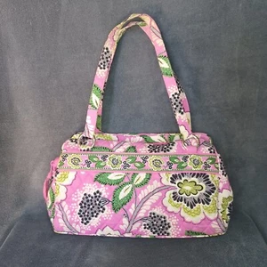 Vera Bradley Priscilla Pink Double Handle Purse - Picture 1 of 7