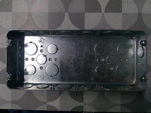 Thomas & Betts / Steel City 4G 1/2 3/4 4 Gang 1-3/4" Deep Box **Free Shipping** - Picture 1 of 2