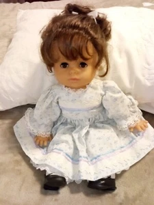 VTG DOLL E.S. 45/77 (EMIL SCHWENK) VINYL AND CLOTH, GERMANY 16" - Picture 1 of 11