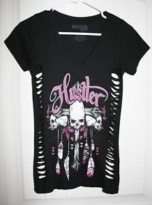 HUSTLER Shirt Kiss & Tell Gr.34-40