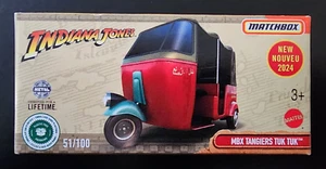 Matchbox 2024 Diecast Power Grab Series Indiana Jones MBX Tangiers Tuk Tuk - Picture 1 of 2