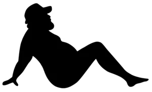 Mudflap Trucker vinilo calcomanía, grasa, pegatina de parachoques, JDM, automóvil, ventana, exterior, etc. - Imagen 1 de 5