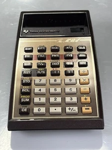 Vintage TI Texas Instruments The MBA Calculator - No Power Supply - Picture 1 of 3