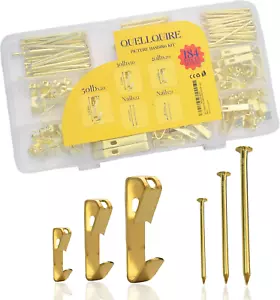 184-Pieces Picture Hanging Kit – Includes 20Lb, 30Lb, and 50Lb Wall Picture Hang - Picture 1 of 12