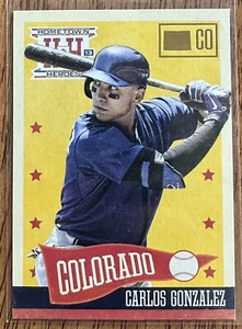 2013 Panini Hometown Heroes State Parallel CARLOS GONZALEZ #179 Rockies - Picture 1 of 2