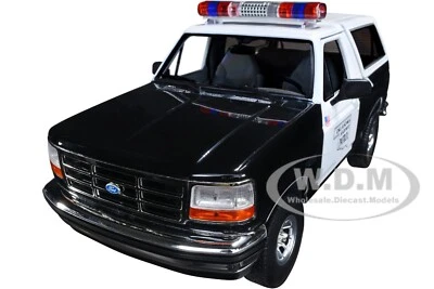 1996 FORD BRONCO OKLAHOMA HIGHWAY PATROL 1/18 DIECAST MODEL BY GREENLIGHT 19114 - Image 1 of 4