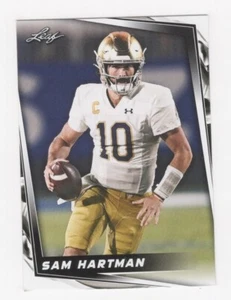 2024 LEAF FOOTBALL SAM HARTMAN WASHINGTON COMMANDERS #40 - Picture 1 of 1