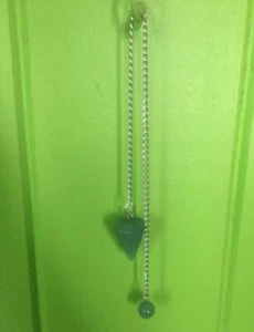Green Aventurine Pendulum Crystal - New in Packet | FREE SHIPPING - Picture 1 of 6