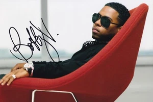 Foto 4x6 autografiada firmada por Bobby Valentino R&B Ludacris ocasión especial - Imagen 1 de 2