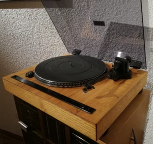 SHERWOOD PM 1270 mit Dual DN 239_Tonabnehmer_ Echt massiv Rubine_Super Zustand! - Bild 1 von 15