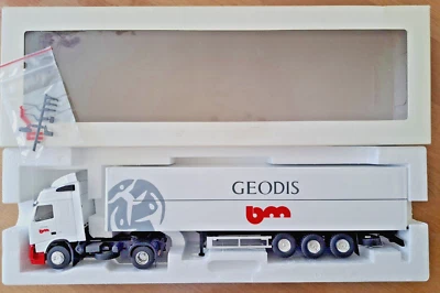 DV10784 ELIGOR 1/43 VOLVO FH RESTYLE SEMI FOURGON GEODIS BM REF 112936 - Photo 1/4