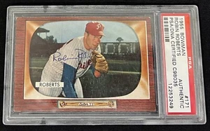 1955 BOWMAN ROBIN ROBERTS SIGNED #171 PSA AUTHENTIC AUTOGRAPH ! - Picture 1 of 2