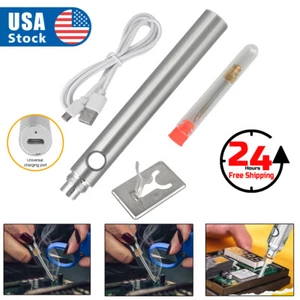 1100mah Wireless USB Rechargeable Welding Battery Pen Electric Soldering Tool - Picture 1 of 16