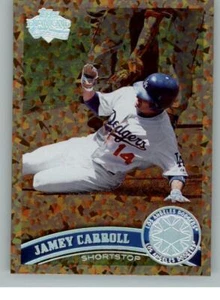 2011 Topps Update Cognac Diamond Anniversary #US221 Jamey Carroll (ref 129497) - Picture 1 of 2