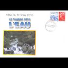 FDC FFAP - Fête du timbre 2010 - oblit 27/2/2010 Sens