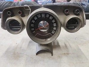 1957 Chevy Speedometer for Manual Transmission & Gauges Used Original UnTested - Bild 1 von 9
