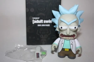 KIDROBOT ADULTO SWIM 2017 ANGRY RICK AND MORTY ESPECTÁCULO DIBUJOS ANIMADOS JUGUETE DE ARTE - Imagen 1 de 3