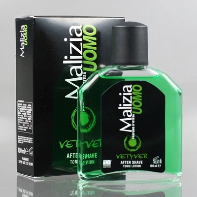 MALZIIA Malizia Uomo Vetyver by Mirato Aftershave/Tonic Lotion 100ml