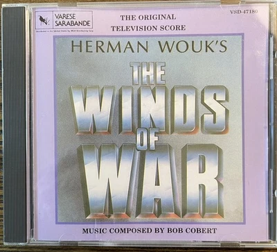 Bob Cobert - The Winds of War CD 1983 Original TV Score Varese Sarabande : VG - Image 1 of 2