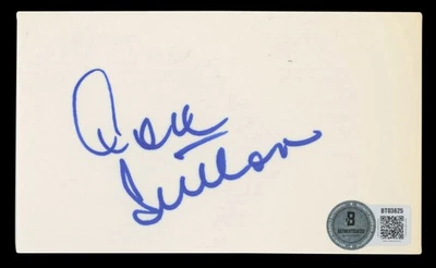 Dodgers Don Sutton Authentic Signed 3x5 Index Card Autographed BAS #BT03625 - Image 1 of 2