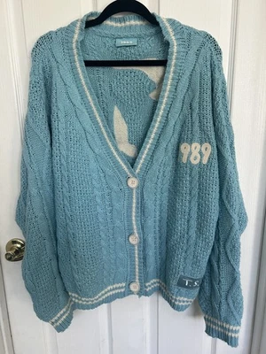 Taylor Swift Cardigan Size M/L - Blue (1989) - Image 1 of 4