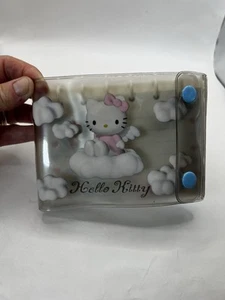 Sanrio quaderno vintage 1999 Hello Kitty Angel Bio MiniBinder con adesivi mai usato - Foto 1 di 18