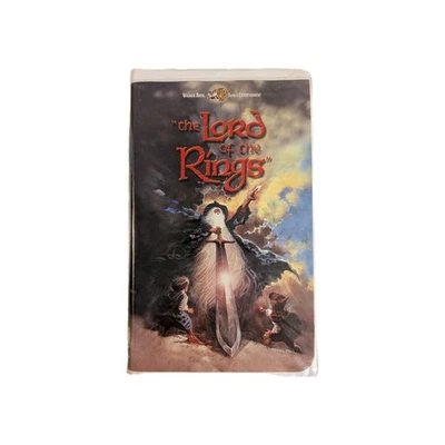 The Lord of the Rings (1978 Animated Film) VHS - Ralph Bakshi - Warner Bros.... - Image 1 of 4