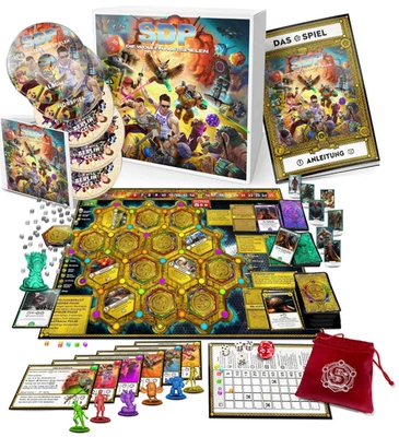 SDP - Die Wollen Nur Spielen Ltd. Ultimate Game Edition FAN BOX NEU OVP - Bild 1 von 4