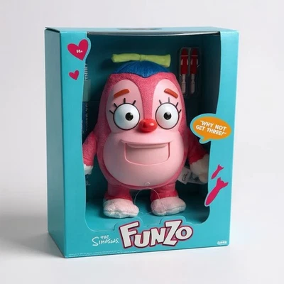 The Simpsons Funzo Talking Doll – JAKKS Pacific 2025 - Shoots Missiles – NEW HTF - Image 1 of 4