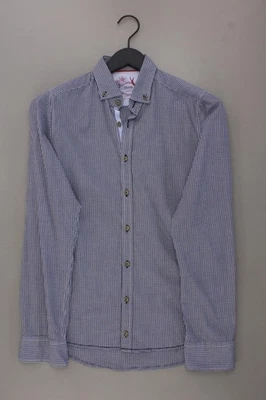 ✨ Pure Hatico camicetta per uomo taglia 46, S a quadri blu di cotone ✨ - Immagine 1 di 4