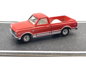 Chevy C10 1968 Matchbox suelto (rojo objetivo) cambio de rueda súper personalizado por AEB - Imagen 1 de 5