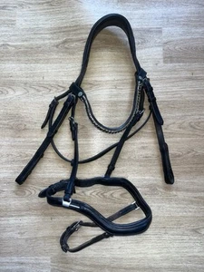 Eco Rider Briglia Taglia Pony Nero (D) - Foto 1 di 5