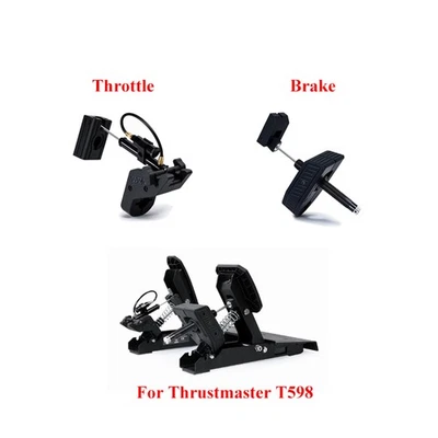 For Thrustmaster T598 Throttle Brake Pedal Damping Kit Hydraulic Damping Upgrade