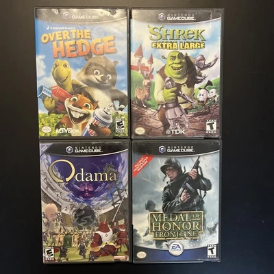 Nintendo Gamecube LOTE de 4 Cib - Odama, Shreck Extra Grande - Imagem 1 de 3