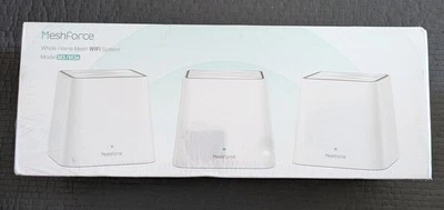 Meshforce Mesh WiFi System M3s Suite Gigabit WiFi Router- 3 Packs- New Sealed - Image 1 of 2